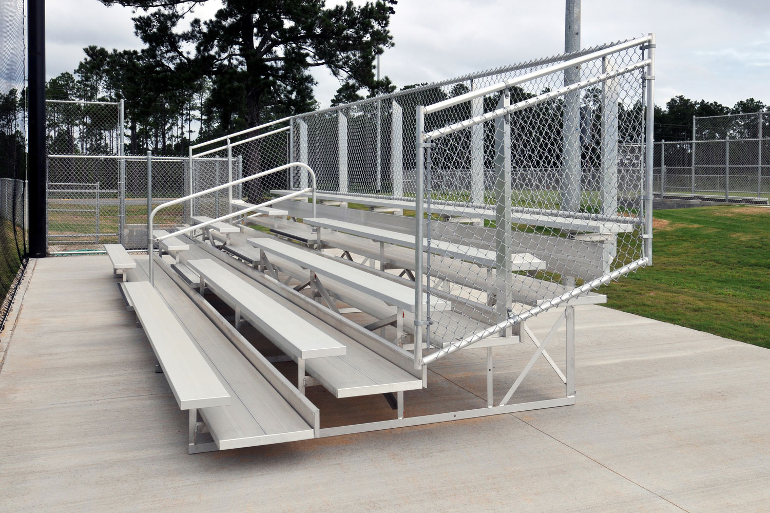 Bleachers Seats & Goal Posts, Dugouts, Nets, And More